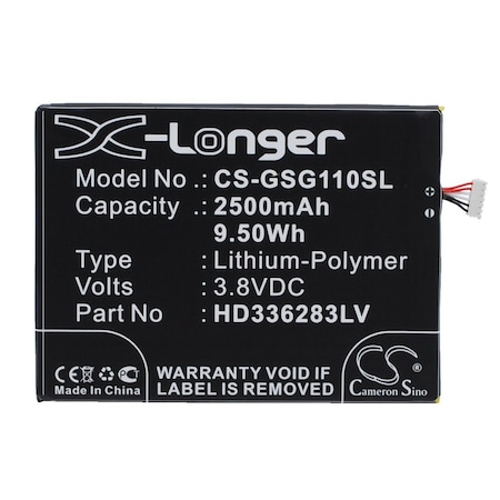 Bsc Preferred Green Orange N1 N1-T N1-Y Mobile Phone Replacement Battery CS-GSG110SL.1